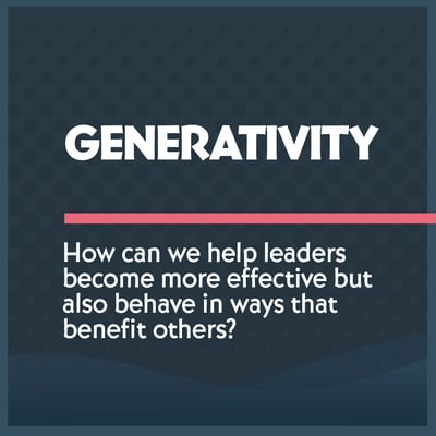 What Is Generativity and Why Would it Help Me?